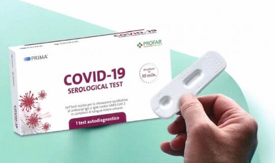 Disponibile il Test Sierologico